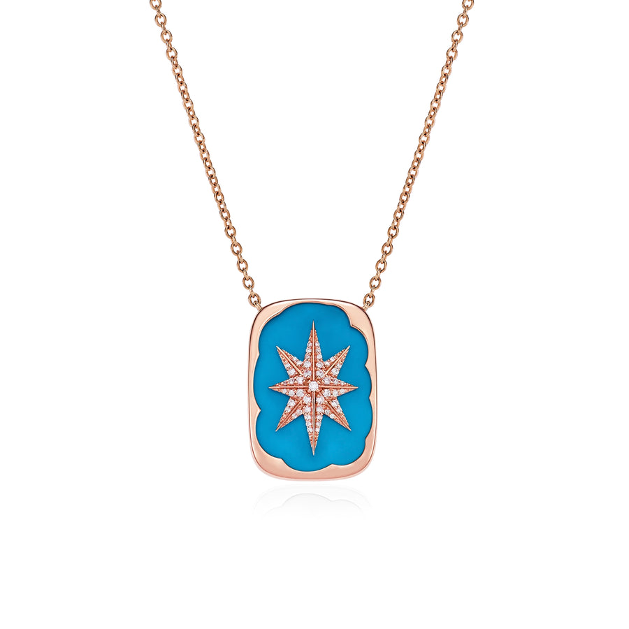 A Star is Born Necklace with Turquoise