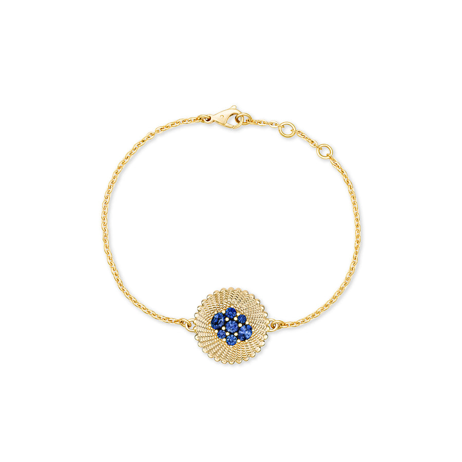 Seven Sisters Blue Sapphire Bracelet-The Seven Sisters - The Pleiades