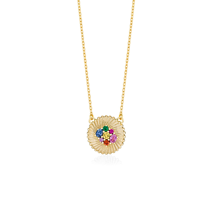 Seven Sisters Necklace Rainbow-The Seven Sisters - The Pleiades